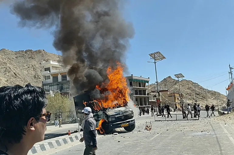 Leh Protests